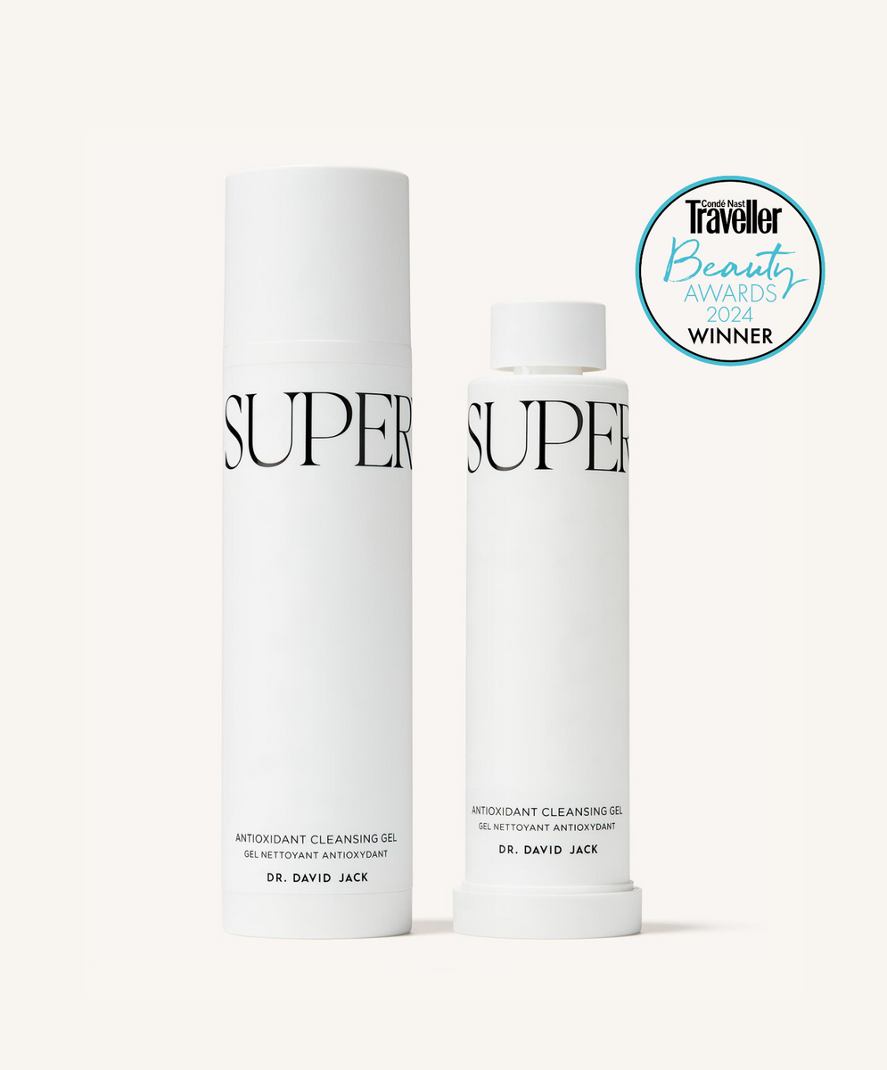 Antioxidant Cleansing Gel. Supernova & Refill Duo Dr. David Jack