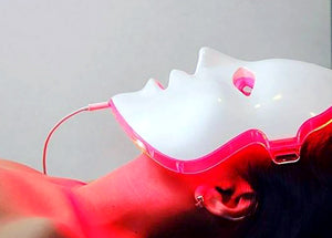 White face mask for at home treatments