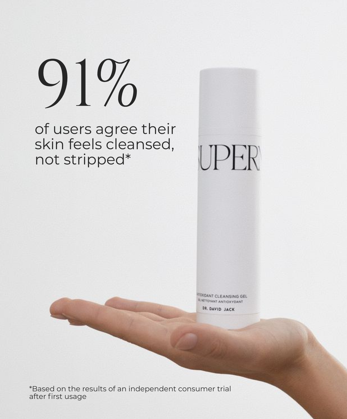 Antioxidant Cleansing Gel. Supernova Dr. David Jack