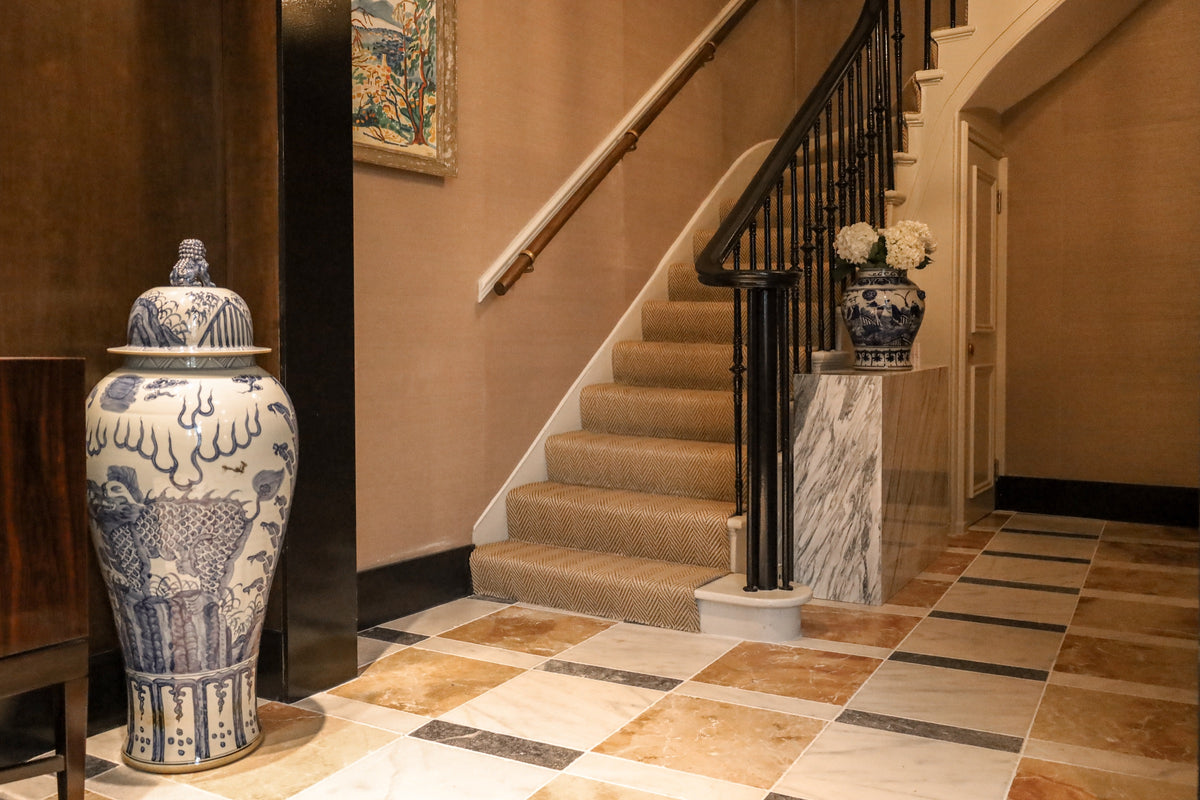 Staircase at the Dr. David Jack clinic