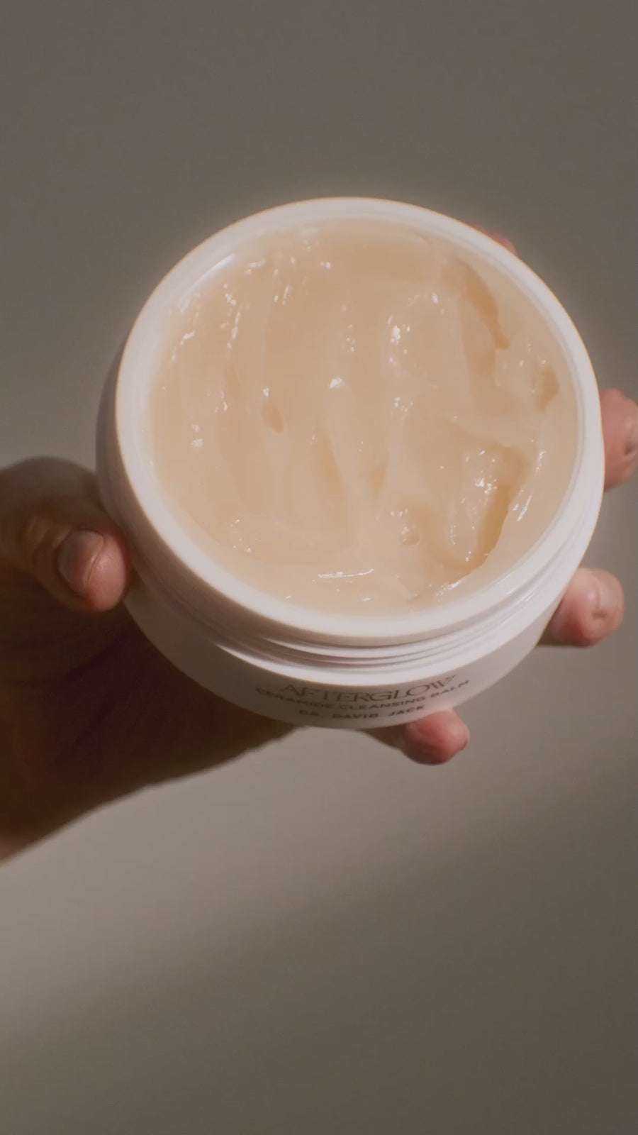 Dr David Jack renewal balm, jar and texture